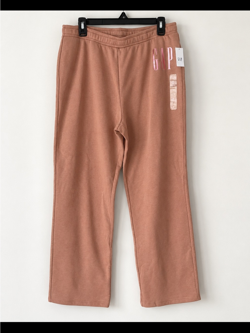 GAP Women’s Logo Wide Leg Sweatpants Size L NWT